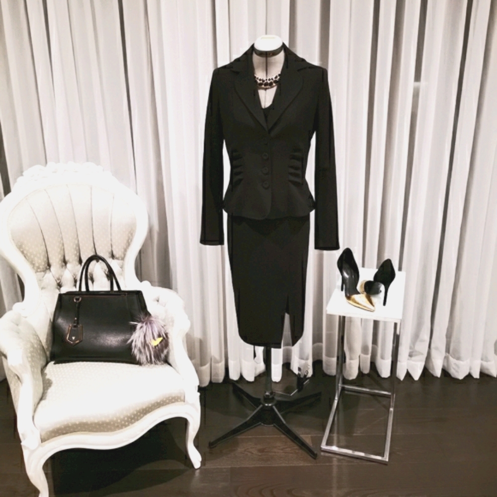 Black suit set
